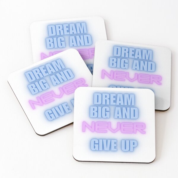 Item preview, Dream Big And Never Give Up designed and sold by WifiJW0526.