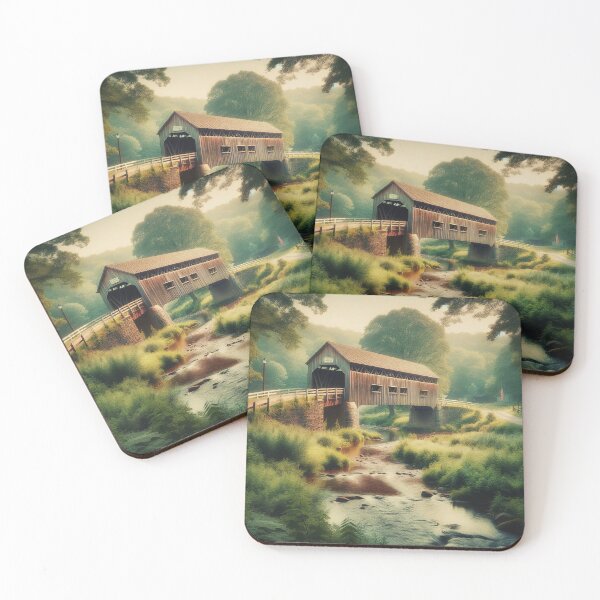 Item preview, Tranquility of Bucks County Bridges designed and sold by FIYARO.
