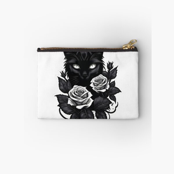 Item preview, Black Cat Black Rose Accent designed and sold by notakename.