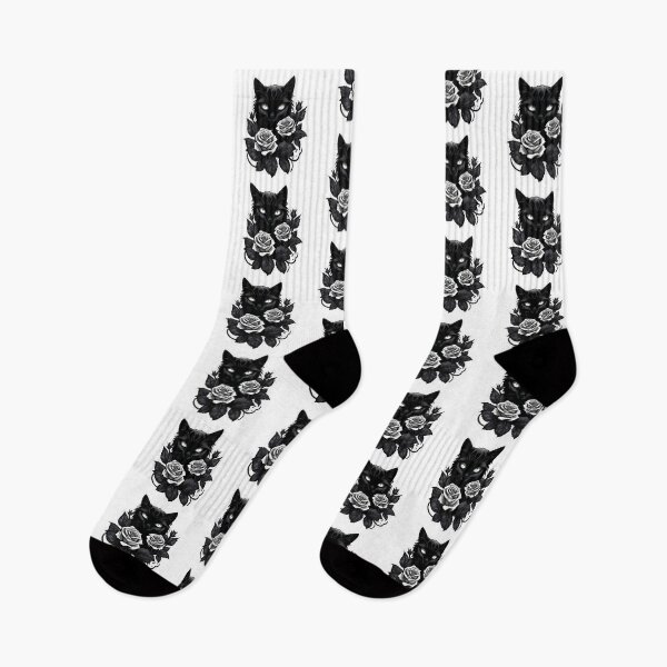 Item preview, Black Cat Black Rose Accent designed and sold by notakename.