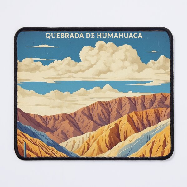 Item preview, Quebrada De Humahuaca Argentina Vintage Poster Tourism designed and sold by TravelersGems.
