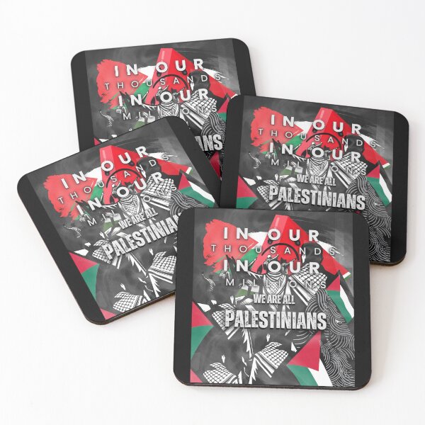 Item preview, In Our Thousands In Our Millions We Are All Palestinians designed and sold by Flirt-Teez.