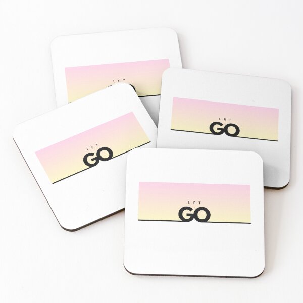 Item preview, Let go Aesthetic minimal text art designed and sold by MehmudArtdesign.