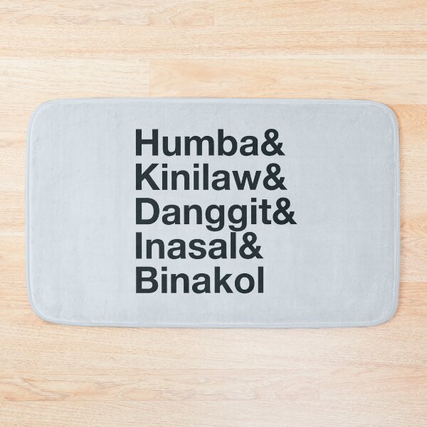 Item preview, BISAYA VISAYAN CEBUANO FOOD HUMBA LIGHT BLUE designed and sold by aydapadi.