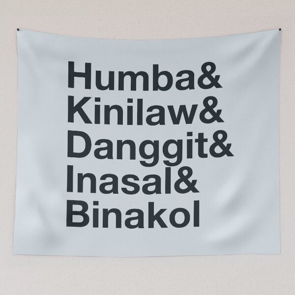 Item preview, BISAYA VISAYAN CEBUANO FOOD HUMBA LIGHT BLUE designed and sold by aydapadi.