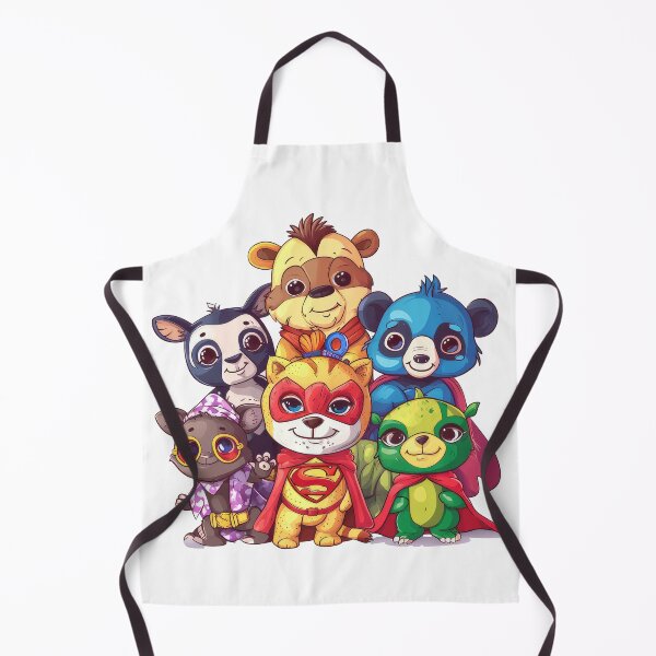 Item preview, Super Zoo Crew: Cute Animals Embrace Heroism designed and sold by jamessismanes.