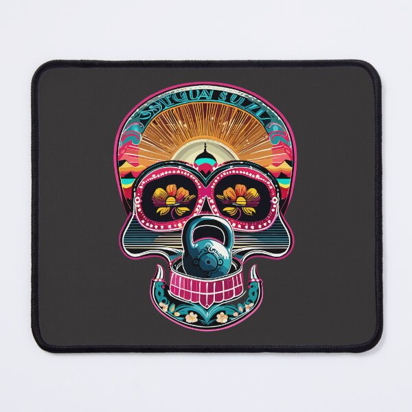 Item preview, Sugar Skull and Kettlebell designed and sold by MindFrank.