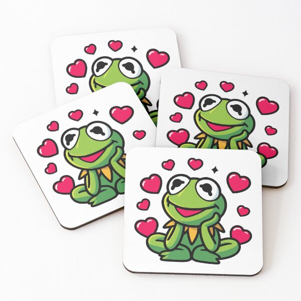 Artikelvorschau, Ich liebe Kermit entworfen und verkauft von StickerStand01.