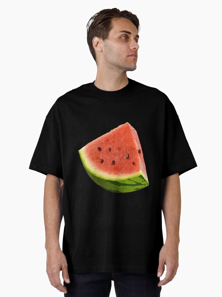 Thumbnail 2 of 7, Oversized T-Shirt, Watermelon Palestine design designed and sold by ZaynahJArt.