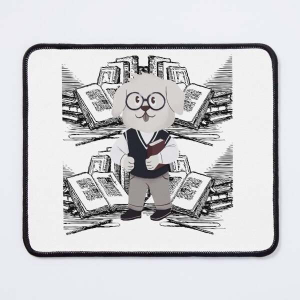 Item preview, Dog reading designed and sold by Mikusia.