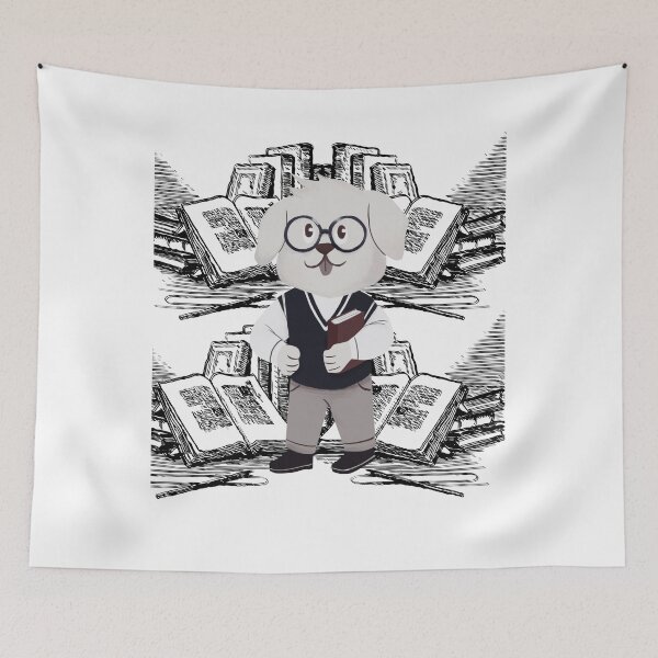 Item preview, Dog reading designed and sold by Mikusia.