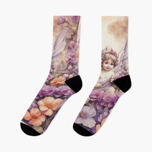 Item preview, Cherub Angel in a Garden Paradise - 7 designed and sold by nyathiwa.
