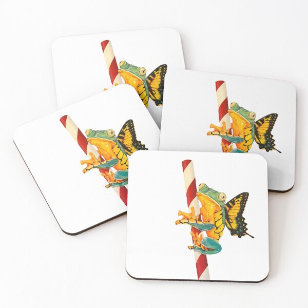 Item preview, Butterfly tree frog designed and sold by rosenoseart.