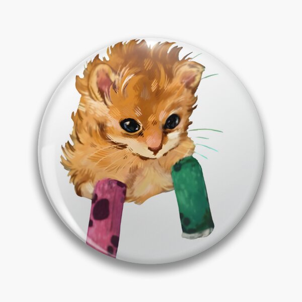 Item preview, Tater Tot Grompy Cat Tank Top Sweatshirt Sticker designed and sold by MoonlightMan.