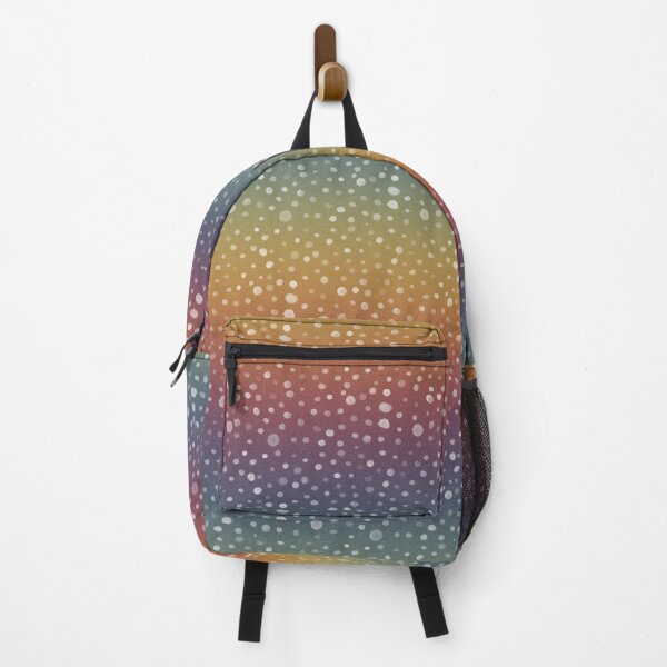 Item preview, Confetti Watercolor Dots Pattern - Rainbow Sunset + Snow designed and sold by Irene Estelle.