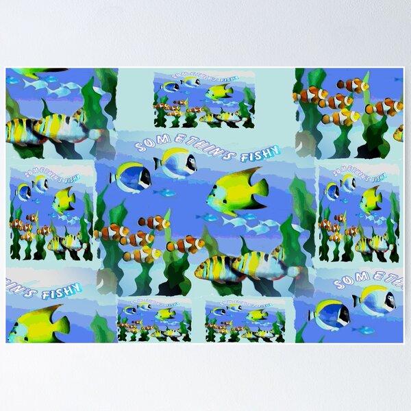 Item preview, Somethin's Fishy Art Composition designed and sold by kristalcurt.