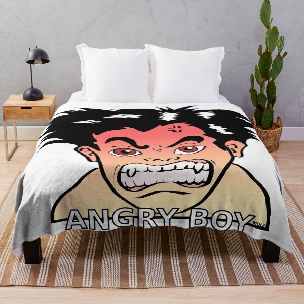 Item preview, Angry boy designed and sold by mauriciodelos.
