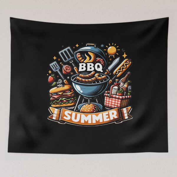 Item preview, Summer BBQ Vacation designed and sold by YokujinDesign.