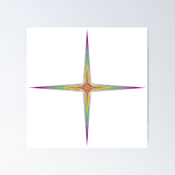 Item preview, Rectangular Pattern 1 Morph D [10579-CROYGBP-WB] designed and sold by LottMultimedia.