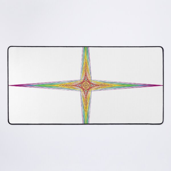 Item preview, Rectangular Pattern 1 Morph D [10579-CROYGBP-WB] designed and sold by LottMultimedia.