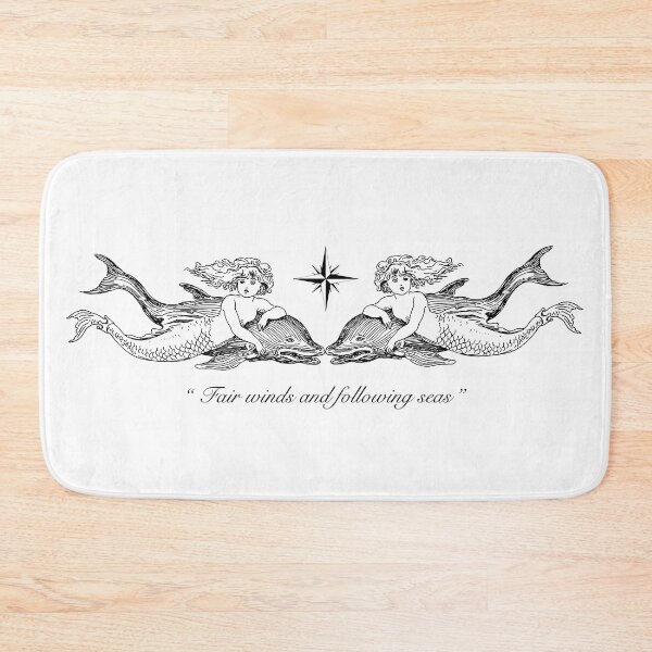 Item preview, Mermaids and Sea Quote designed and sold by LaRose-LeBeau.