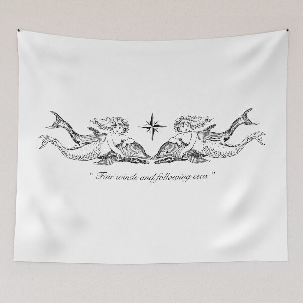 Item preview, Mermaids and Sea Quote designed and sold by LaRose-LeBeau.