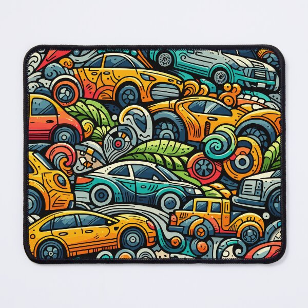 Item preview, A sea of cars colliding with each other designed and sold by Gacram.