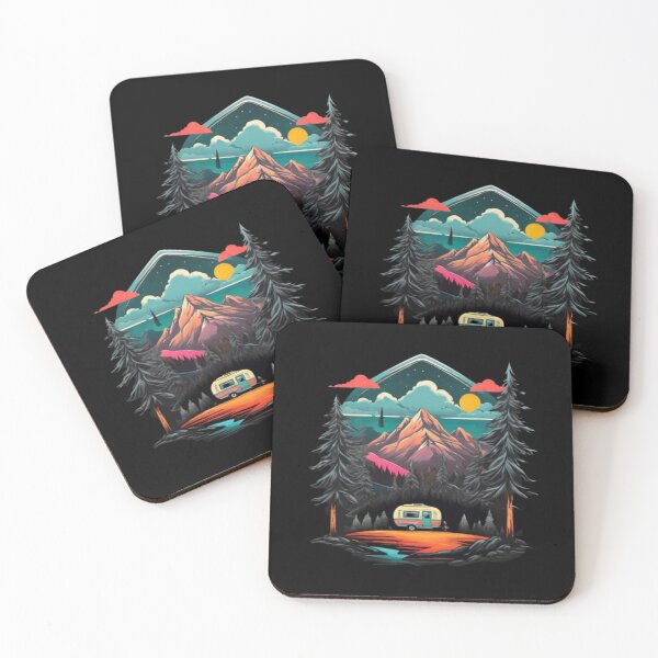 Item preview, Retro mountain hiking extreme adventure  designed and sold by Zoo-Moo.