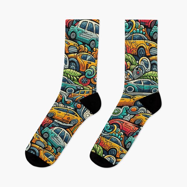 Item preview, A sea of cars colliding with each other designed and sold by Gacram.