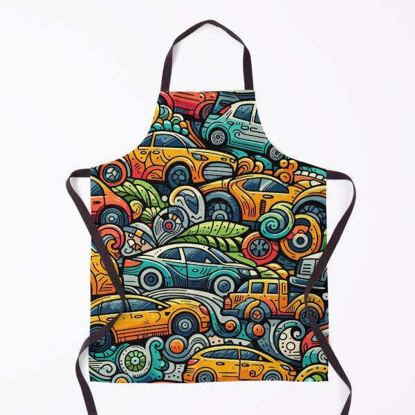 Item preview, A sea of cars colliding with each other designed and sold by Gacram.
