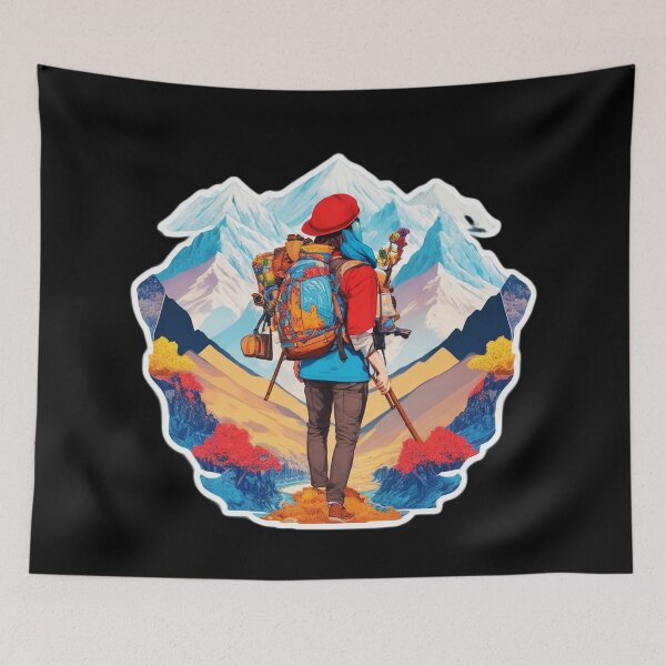 Item preview, Minor Arcana Three of Wands Traveler - New Journey Ahead designed and sold by Pixel Waite.