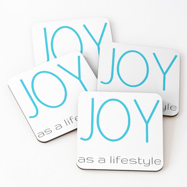 Item preview, Joy As A Lifestyle  designed and sold by PrintMintStudio.