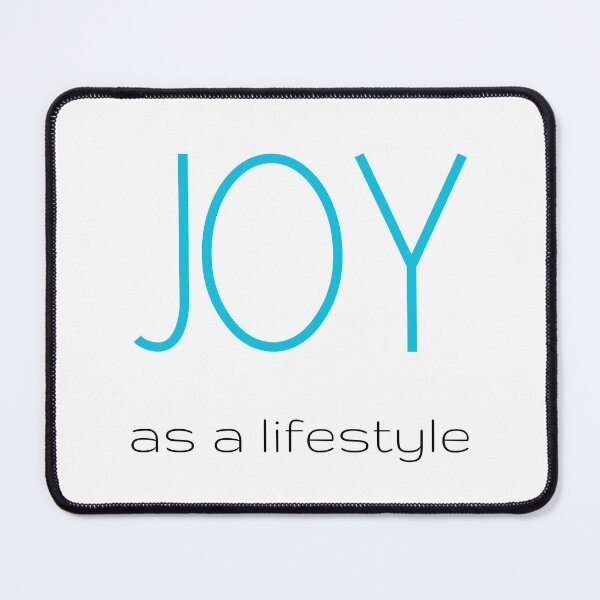 Item preview, Joy As A Lifestyle designed and sold by PrintMintStudio.