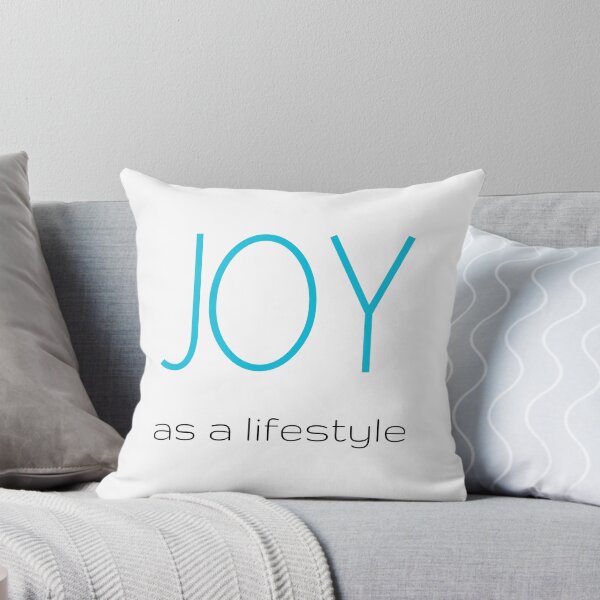 Item preview, Joy As A Lifestyle  designed and sold by PrintMintStudio.