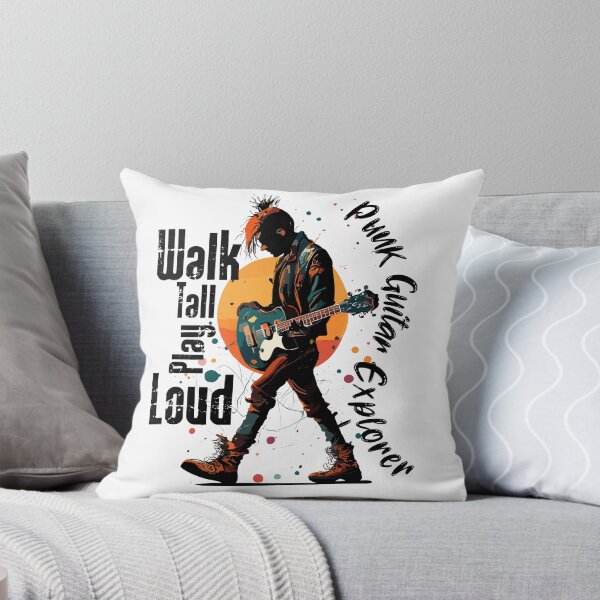 Item preview, Walk Tall, Play Loud: Punk Guitar Explorer designed and sold by Concept-Hub.