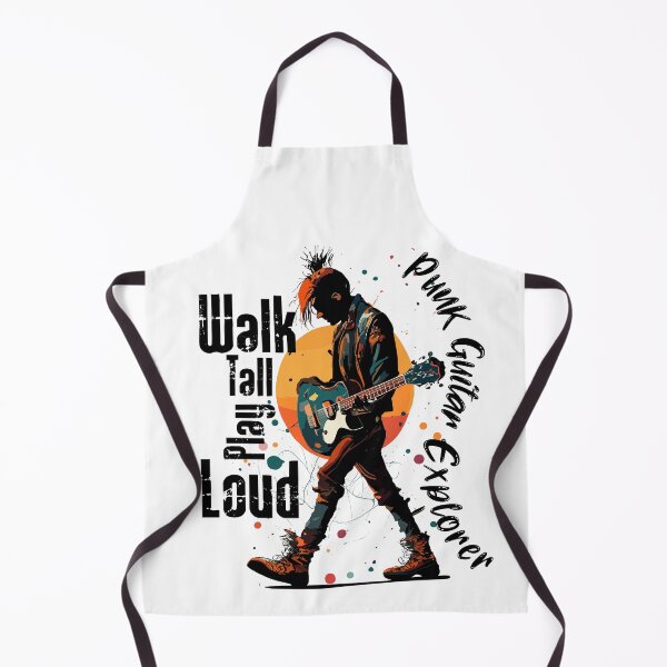 Item preview, Walk Tall, Play Loud: Punk Guitar Explorer designed and sold by Concept-Hub.