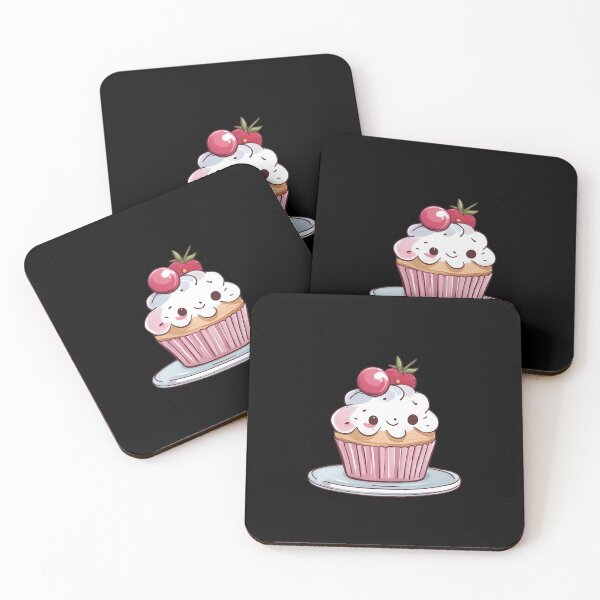 Item preview, Cute Kawaii Cup Cake designed and sold by macadolie.