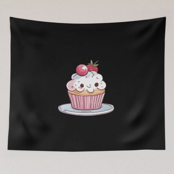Item preview, Cute Kawaii Cup Cake designed and sold by macadolie.
