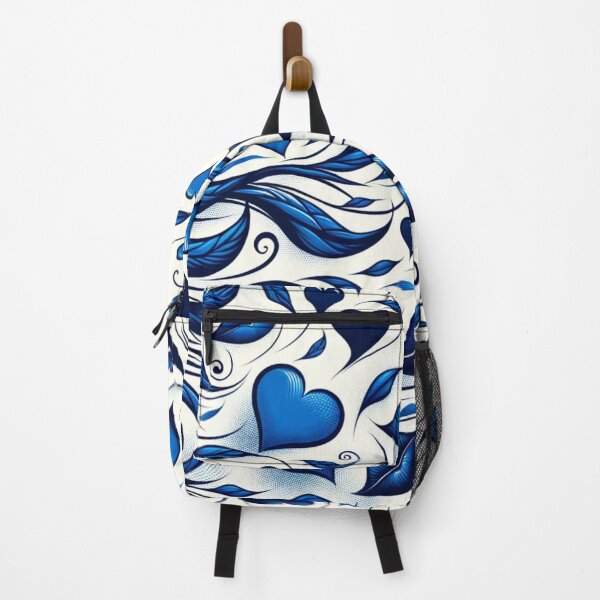 Item preview, Royal Blue Crazy Hearts & Lips Vol 1 designed and sold by Teas-Talents.