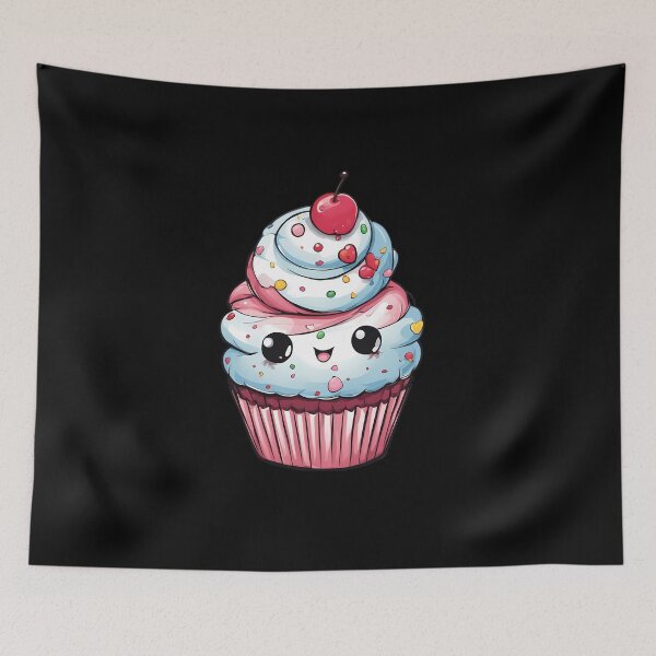 Item preview, Cute Cupcake Cartoon designed and sold by macadolie.