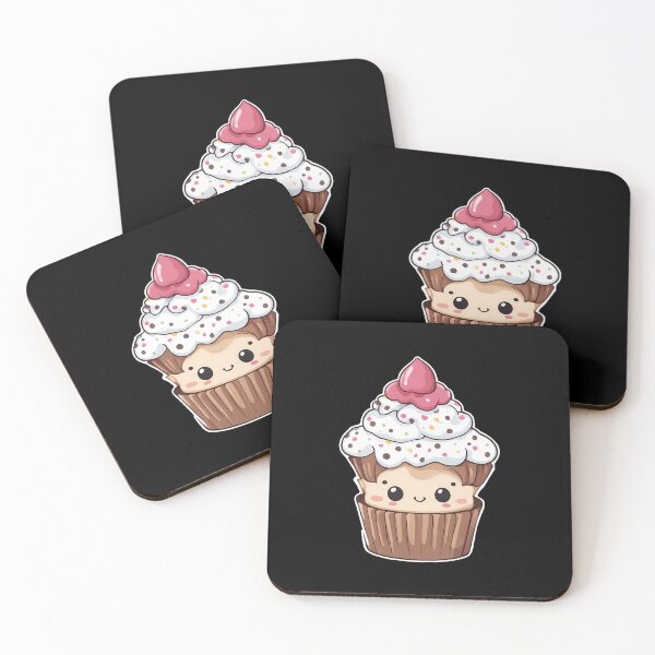 Item preview, Funny Cupcake Kawaii designed and sold by macadolie.