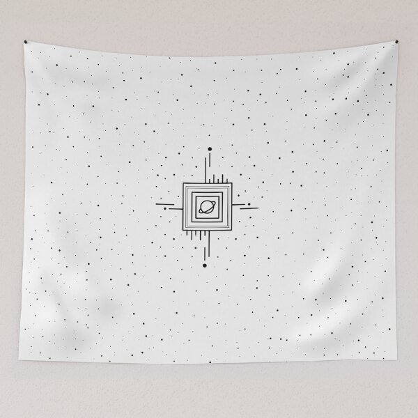 Item preview, Distant planet lock in black designed and sold by Eviidesigns.