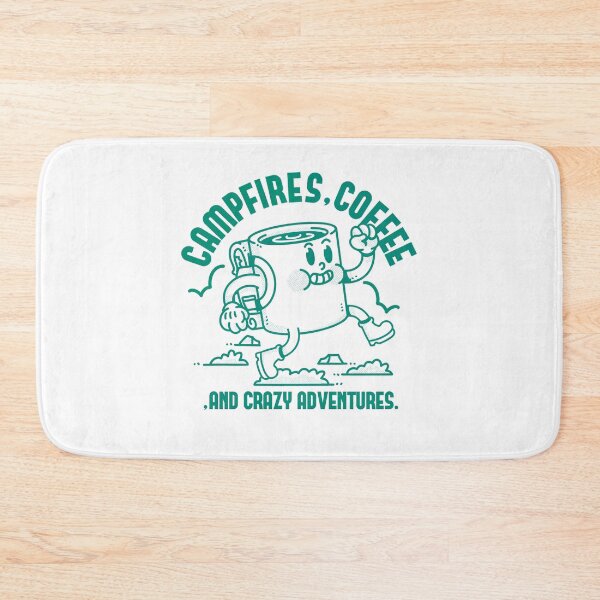 Item preview, Campfires, Coffee, And Crazy Adventures  designed and sold by Artthree.