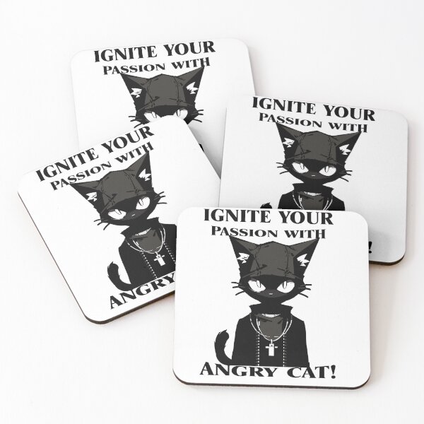 Item preview, Ignite your passion with Angry Cat!  designed and sold by funspms.
