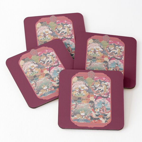 Item preview, JAPANESE DOG SHIBA INU KIMONO PATTERN designed and sold by SimplyEmporium.