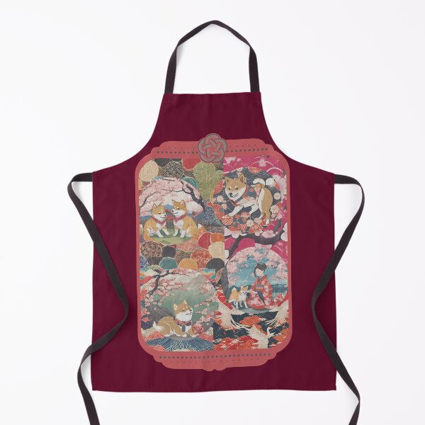 Item preview, JAPANESE DOG SHIBA INU KIMONO PATTERN designed and sold by SimplyEmporium.