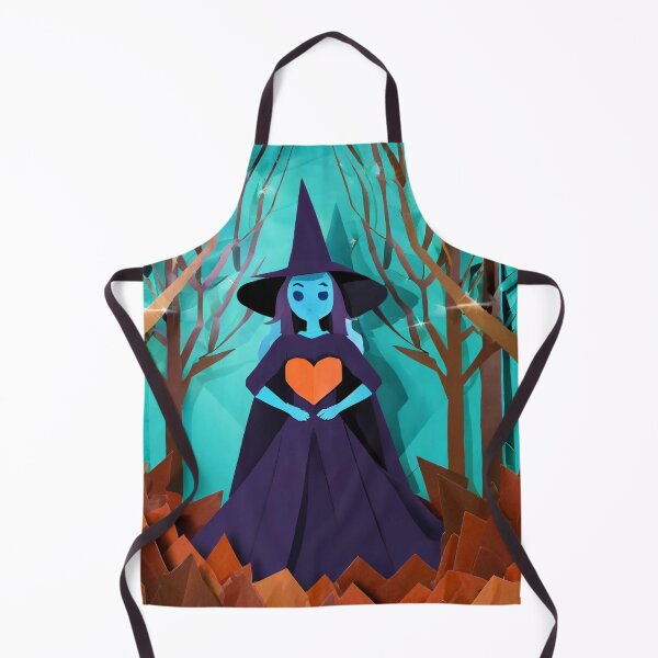 Item preview, Modest witch in the middle of the dark forest designed and sold by fotofeast.