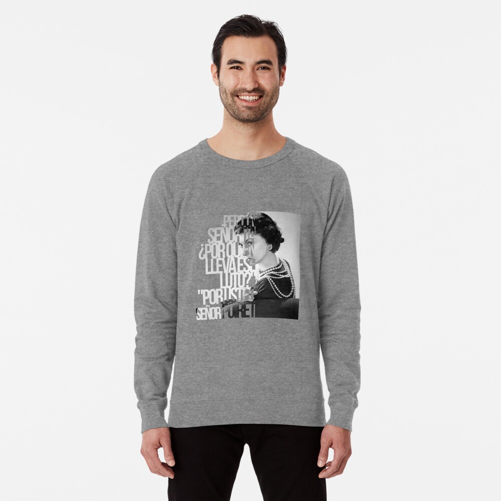 Coco Chanel and Poiret Lightweight Sweatshirt by Clone Fashion