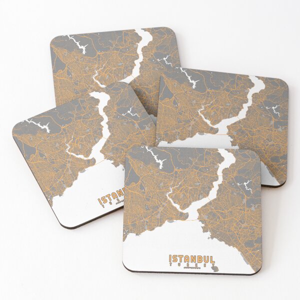Item preview, Istanbul City Map of Turkey - Bauhaus designed and sold by deMAP.