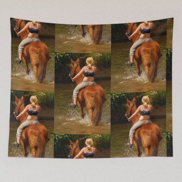 Item preview, Gypsy Girl on Horseback. designed and sold by Billlee.